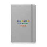 MMAA Pride - Advocating for Every Voice - Hardcover bound notebook