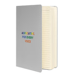 MMAA Pride - Advocating for Every Voice - Hardcover bound notebook
