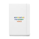MMAA Pride - Advocating for Every Voice - Hardcover bound notebook