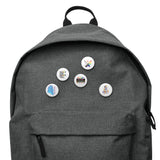 MMAA set of pin buttons