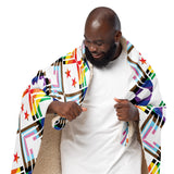 MMAA Pride sherpa blanket