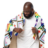 MMAA Pride sherpa blanket