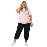 MMAA Pride - Advocating for Every Voice - Unisex organic cotton t-shirt