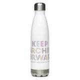 MMAA Pride Keep Marching Forward - Stainless Steel Water Bottle