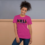 MMAA Pride - MMAA Black Letters Short-Sleeve Unisex T-Shirt