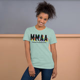 MMAA Pride - MMAA Black Letters Short-Sleeve Unisex T-Shirt