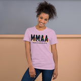 MMAA Pride - MMAA Black Letters Short-Sleeve Unisex T-Shirt