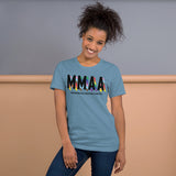 MMAA Pride - MMAA Black Letters Short-Sleeve Unisex T-Shirt