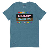 MilPride Protect Military Families LGBTQ+ - Short-Sleeve Unisex T-Shirt