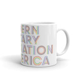 MMAA Pride - White glossy mug