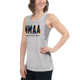 MMAA Pride - MMAA Black Letters Muscle Tank