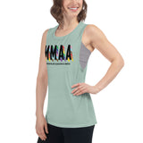 MMAA Pride - MMAA Black Letters Muscle Tank