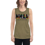 MMAA Pride - MMAA Black Letters Muscle Tank