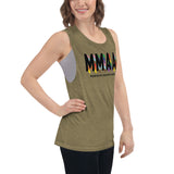 MMAA Pride - MMAA Black Letters Muscle Tank