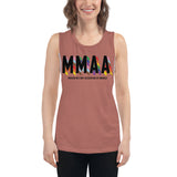 MMAA Pride - MMAA Black Letters Muscle Tank