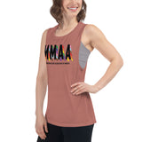 MMAA Pride - MMAA Black Letters Muscle Tank