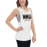 MMAA Pride - MMAA Black Letters Muscle Tank