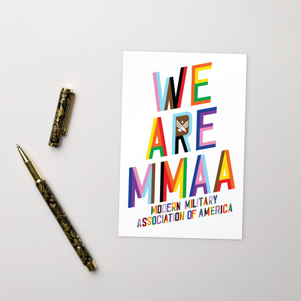 MMAA Pride - We Are MMAA Standard Postcard