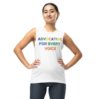 MMAA Pride - Advocating for Every Voice - Muscle Shirt