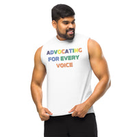 MMAA Pride - Advocating for Every Voice - Muscle Shirt