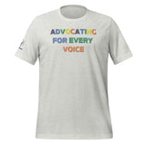 MMAA Pride - Advocating for Every Voice - Unisex t-shirt