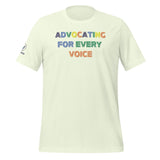 MMAA Pride - Advocating for Every Voice - Unisex t-shirt