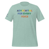 MMAA Pride - Advocating for Every Voice - Unisex t-shirt