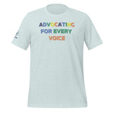 MMAA Pride - Advocating for Every Voice - Unisex t-shirt