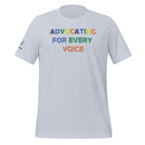 MMAA Pride - Advocating for Every Voice - Unisex t-shirt