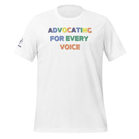 MMAA Pride - Advocating for Every Voice - Unisex t-shirt