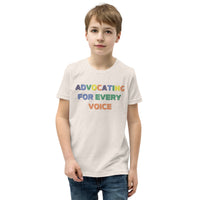 MMAA Pride - Advocating for Every Voice - Youth Short Sleeve T-Shirt