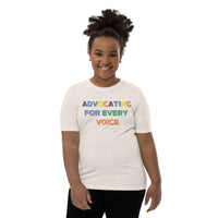 MMAA Pride - Advocating for Every Voice - Youth Short Sleeve T-Shirt