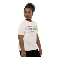 MMAA Pride - Advocating for Every Voice - Youth Short Sleeve T-Shirt