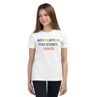 MMAA Pride - Advocating for Every Voice - Youth Short Sleeve T-Shirt