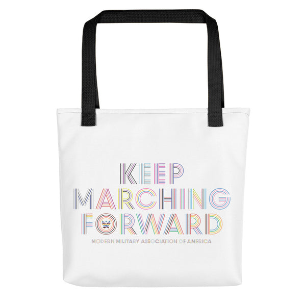 MMAA Pride - Keep Marching Forward Tote bag