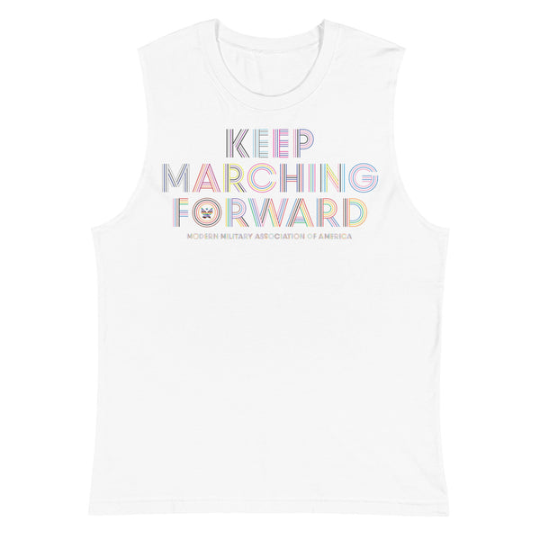 MMAA Pride - Keep Marching Forward Muscle Shirt