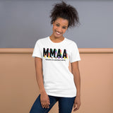 MMAA Pride - MMAA Black Letters Short-Sleeve Unisex T-Shirt