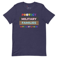 MilPride Protect Military Families LGBTQ+ - Short-Sleeve Unisex T-Shirt
