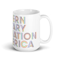MMAA Pride - White glossy mug