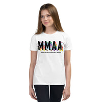 MMAA Pride - Black Letters Youth Short Sleeve T-Shirt